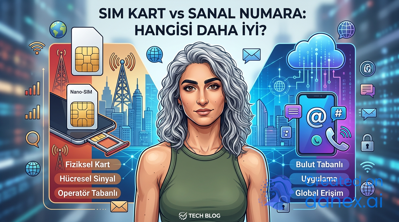 SIM Kart vs Sanal Numara: Hangisi Daha İyi? (2026 Detaylı Karşılaştırma)